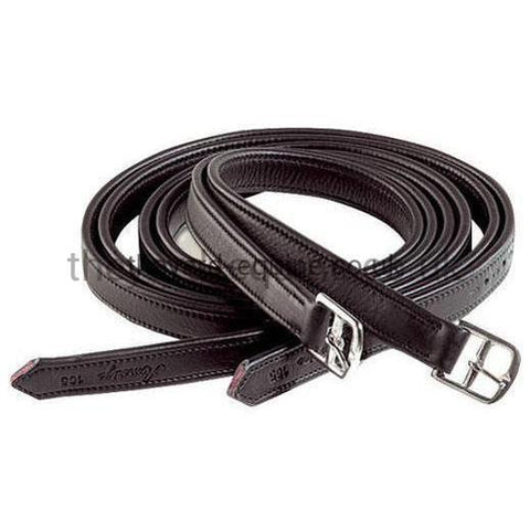 Amerigo Stirrup Leathers-Stirrup Leathers-Amerigo-135cm-Black-The Yard