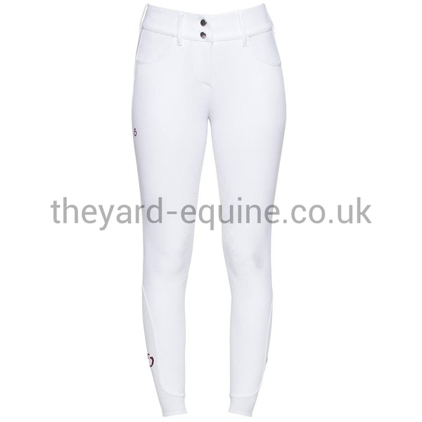 Cavalleria Toscana Breeches - American Breeches FULL GRIP WHITE-Breeches-CT-UK6/IT38-White-The Yard