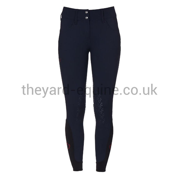 Cavalleria Toscana Breeches - American Breeches KNEE GRIP BLACK-Breeches-CT-UK4 / IT36-Black-The Yard