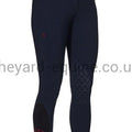 Cavalleria Toscana Breeches - American Breeches KNEE GRIP NAVY-Breeches-CT-UK4/IT36-Navy-The Yard