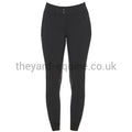 Cavalleria Toscana Breeches - R-EVO Comfort Stretch High Waist Knee Grip Breeches-Breeches-CT-UK4 / IT36-Black-The Yard