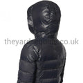 Cavalleria Toscana Coat - Padded Shiny/Matt Nylon Hooded Puffer Navy-Coat-CT-X Small-Navy-The Yard