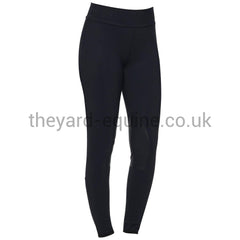 Cavalleria Toscana Leggings - R-EVO Comfort Stretch High Waist Knee Grip Riding Leggings Navy-Riding Leggings-CT-UK4 / IT36-Navy-The Yard