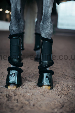 Equestrian Stockholm Brushing Boots - Deep Olivine-Brushing Boots-Equestrian Stockholm-Small-Deep Olivine-The Yard