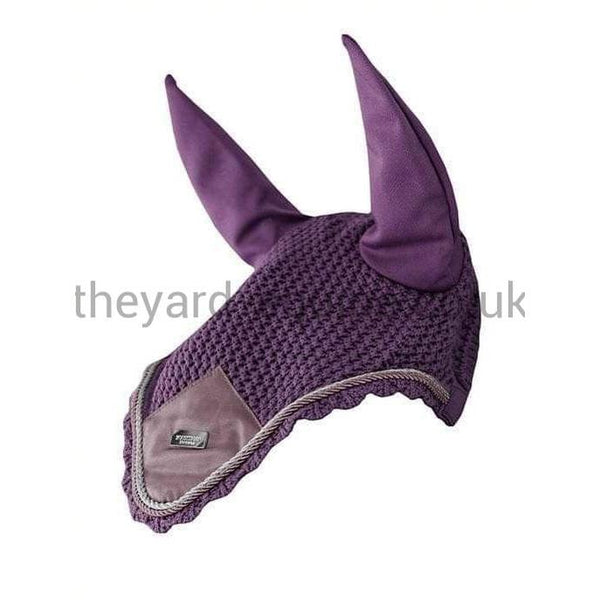 Equestrian Stockholm Ear Net - Orchid Bloom-Ear Veil-Equestrian Stockholm-Full-Orchid Bloom-The Yard