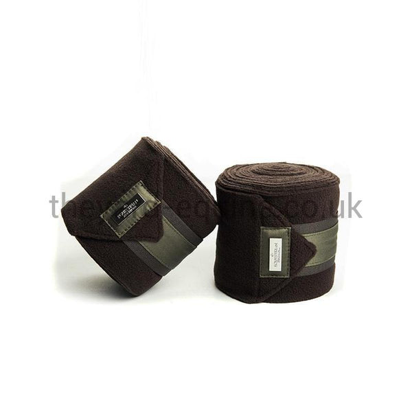 Equestrian Stockholm Fleece Bandages - No Boundaries Olive-Bandages-Equestrian Stockholm-O/S-No Boundaries Olive-The Yard