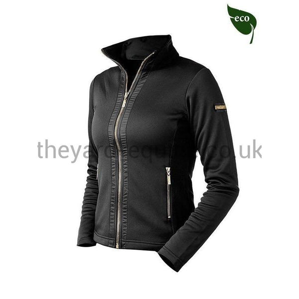 Equestrian Stockholm Fleece Jacket - Black Gold-Fleece Jacket-Equestrian Stockholm-XS-Black-The Yard