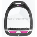 Flex On Green Composite Stirrups In Stock-Stirrups-Flex On-Grey / Grey / Pink-The Yard