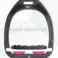 Flex On Green Composite Stirrups In Stock-Stirrups-Flex On-Grey/ White/ Pink-The Yard