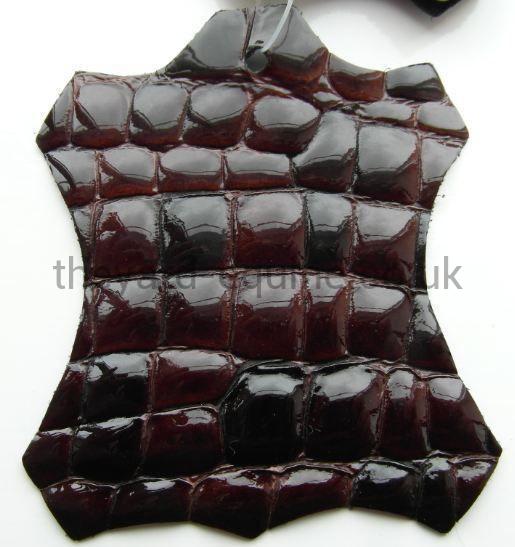 Secchiari Belt - Croc (Various Colours)-Belts-Secchiari-70cms-Rich Brown-The Yard