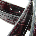 Secchiari Spur Straps - Croc (various colours)-Spur Straps-Secchiari-Ruby-The Yard