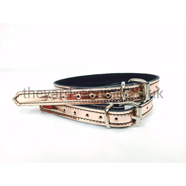 Secchiari Spur Straps - Rose Gold Chrome-Spur Straps-Secchiari-Rose Gold-The Yard