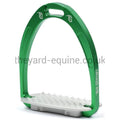 Tech Athena Jumping Stirrups-Stirrups-Tech Stirrups-Green-Adult-The Yard