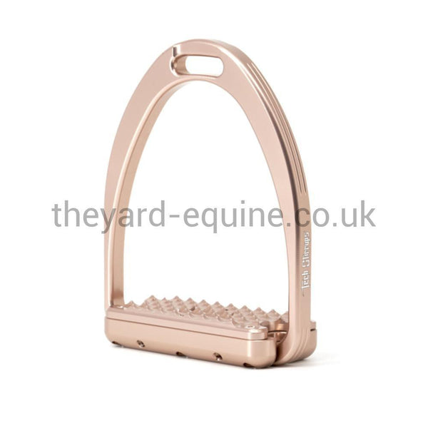 Tech Capri Dressage Stirrups-Stirrups-Tech Stirrups-Rose Gold-Adult-The Yard