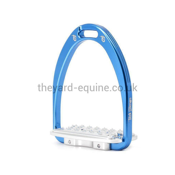 Tech Siena Jumping Stirrups-Stirrups-Tech Stirrups-Blue-Adult-The Yard