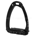 Tech Venice Dressage Sloped Safety Stirrups-Stirrups-Tech Stirrups-Adult-Black-The Yard