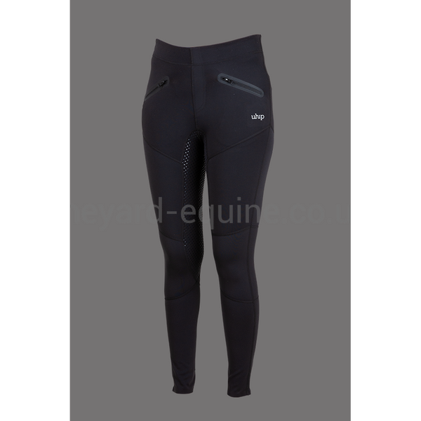 UHIP Riding Tights - Black-Riding Leggings-UHIP-UK6 / 34-Black-The Yard