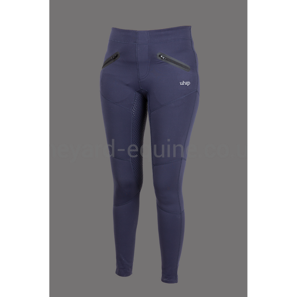 UHIP Riding Tights - Navy-Riding Leggings-UHIP-UK6 / 34-Navy-The Yard