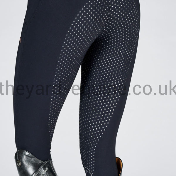 Vestrum Riding Legging Breeches - Coblenza Full Grip Black-Riding Leggings-Vestrum-UK6 / IT38-Black-The Yard