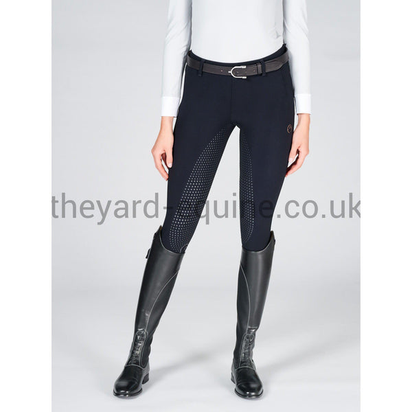 Vestrum Riding Legging Breeches - Coblenza Full Grip Black-Riding Leggings-Vestrum-UK6 / IT38-Black-The Yard