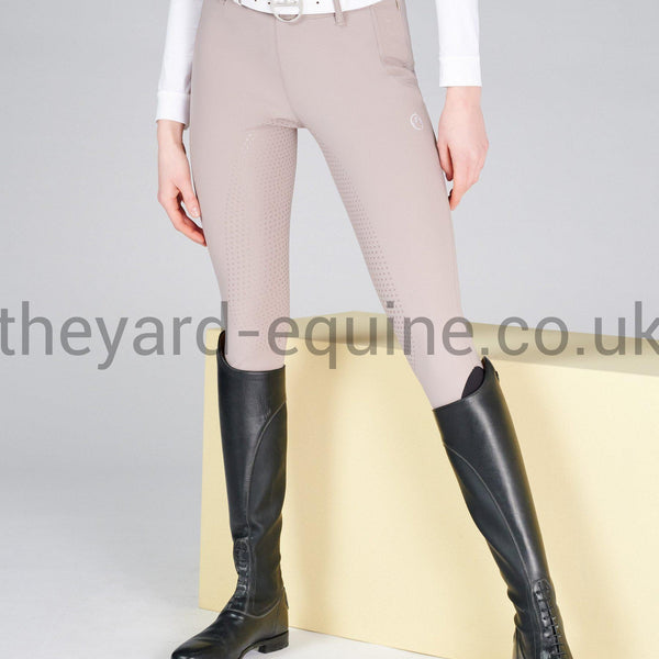 Vestrum Riding Legging Breeches - Coblenza Full Grip Dove Grey-Riding Leggings-Vestrum-UK6 / IT38-Dove Grey-The Yard