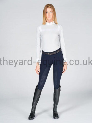 Vestrum Riding Legging Breeches - Coblenza Full Grip Navy-Riding Leggings-Vestrum-UK6 / IT38-Navy-The Yard