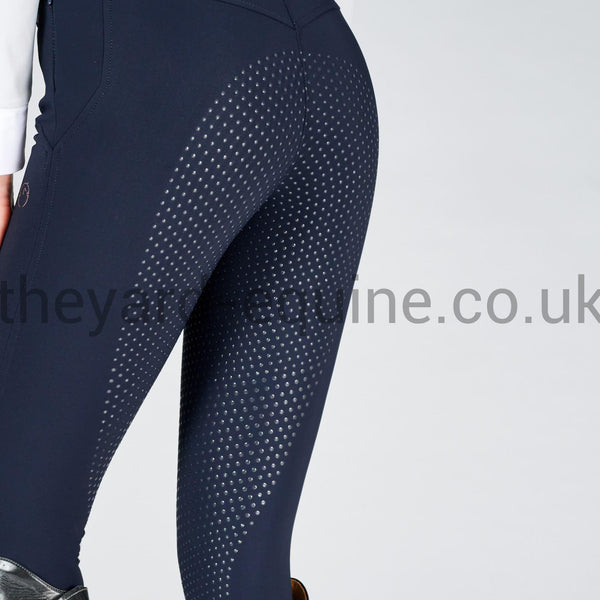 Vestrum Riding Legging Breeches - Coblenza Full Grip Navy-Riding Leggings-Vestrum-UK6 / IT38-Navy-The Yard