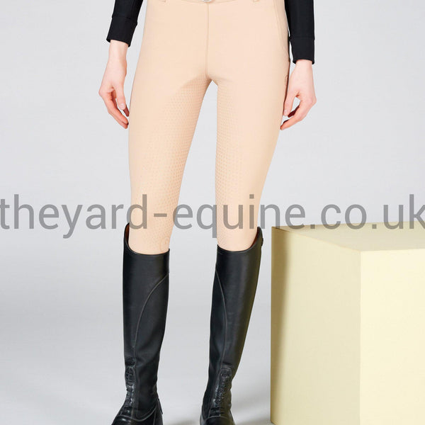 Vestrum Riding Leggings - Coblenza Full Grip Peach-Riding Leggings-Vestrum-UK6 / IT38-Peach-The Yard