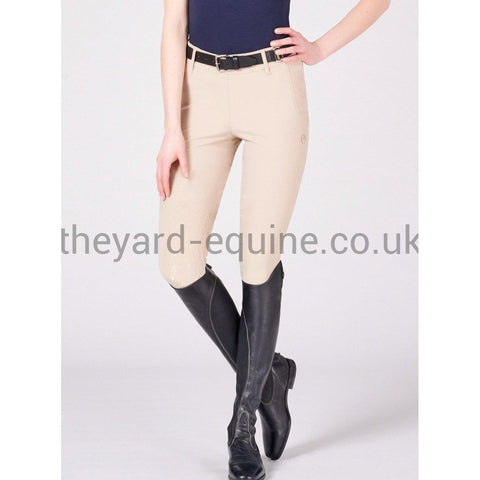 Vestrum Riding Leggings - Coblenza Knee Grip Beige-Riding Leggings-Vestrum-UK6 / IT38-Beige-The Yard