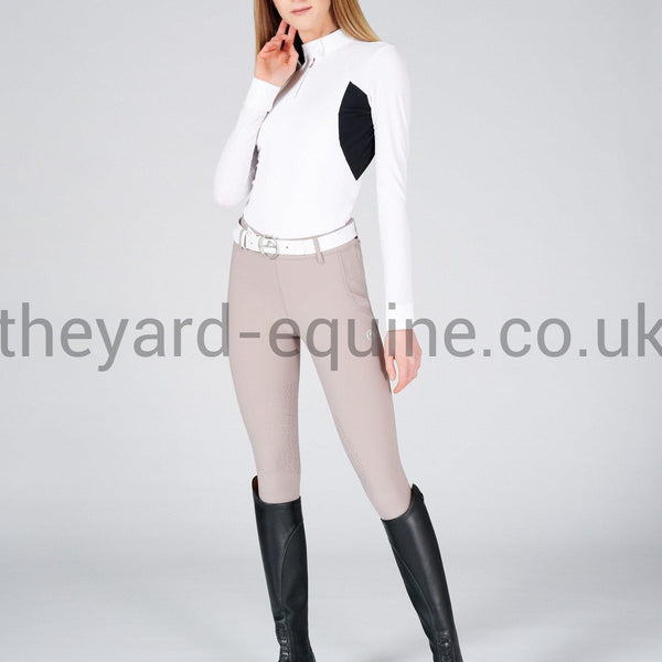 Vestrum Riding Leggings - Coblenza Knee Grip Dove Grey-Riding Leggings-Vestrum-UK6 / IT38-Dove Grey-The Yard