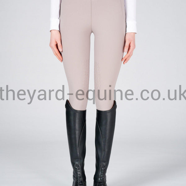 Vestrum Riding Leggings - Coblenza Knee Grip Dove Grey-Riding Leggings-Vestrum-UK6 / IT38-Dove Grey-The Yard