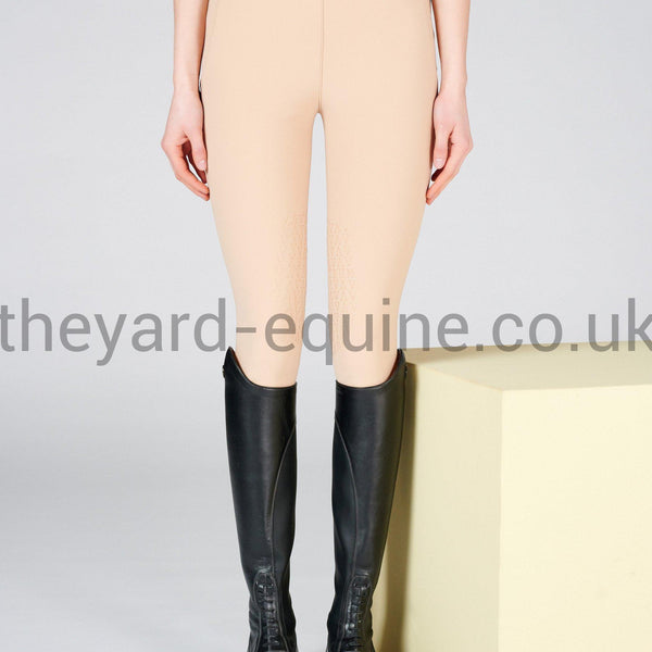 Vestrum Riding Leggings - Coblenza Knee Grip Peach-Riding Leggings-Vestrum-UK6 / IT38-Peach-The Yard