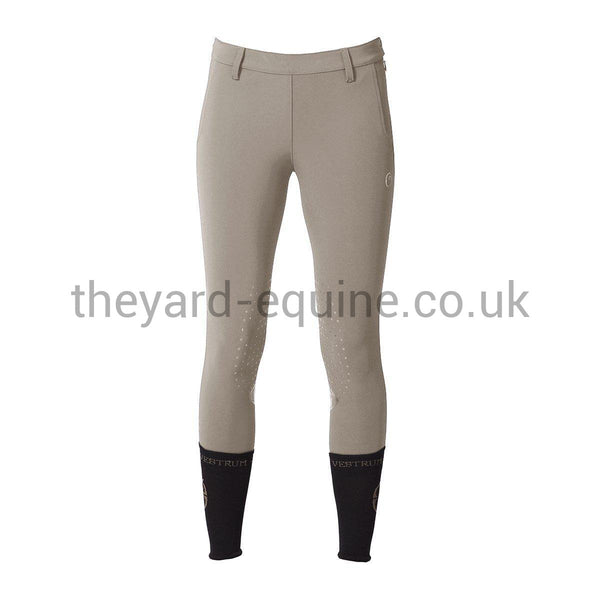 Vestrum Riding Leggings - Grenoble Knee Grip Beige-Riding Leggings-Vestrum-UK 6 / IT38-Beige-The Yard