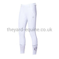 Vestrum Riding Leggings - Grenoble Knee Grip White-Riding Leggings-Vestrum-UK 6 / IT38-White-The Yard