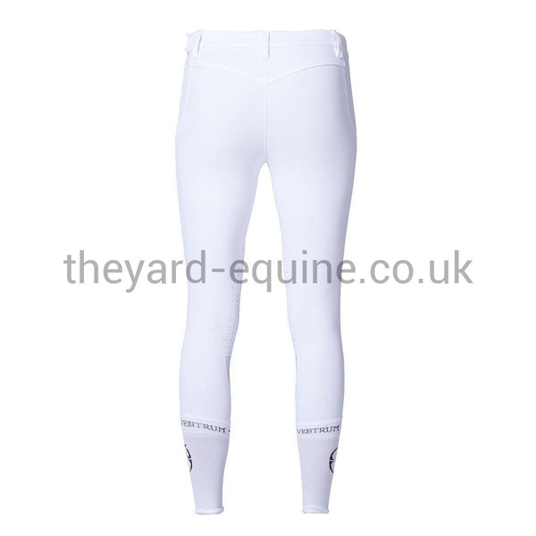 Vestrum Riding Leggings - Grenoble Knee Grip White-Riding Leggings-Vestrum-UK 6 / IT38-White-The Yard