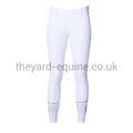 Vestrum Riding Leggings - Grenoble Knee Grip White-Riding Leggings-Vestrum-UK 6 / IT38-White-The Yard