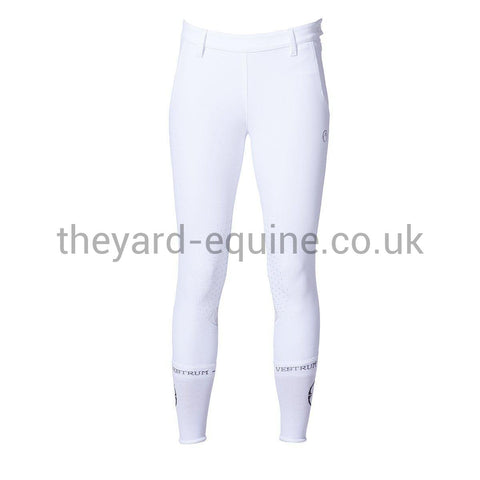 Vestrum Riding Leggings - Grenoble Knee Grip White-Riding Leggings-Vestrum-UK 6 / IT38-White-The Yard